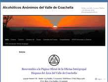 Tablet Screenshot of aaintcoachella.org